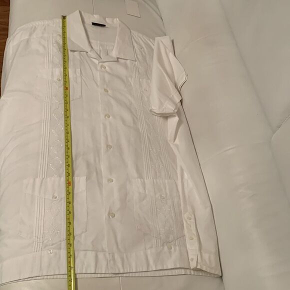 Steve & Barry’s Sportswear Cotton Embroidered Short Sleeve Shirt Size XXXL - Picture 6 of 12